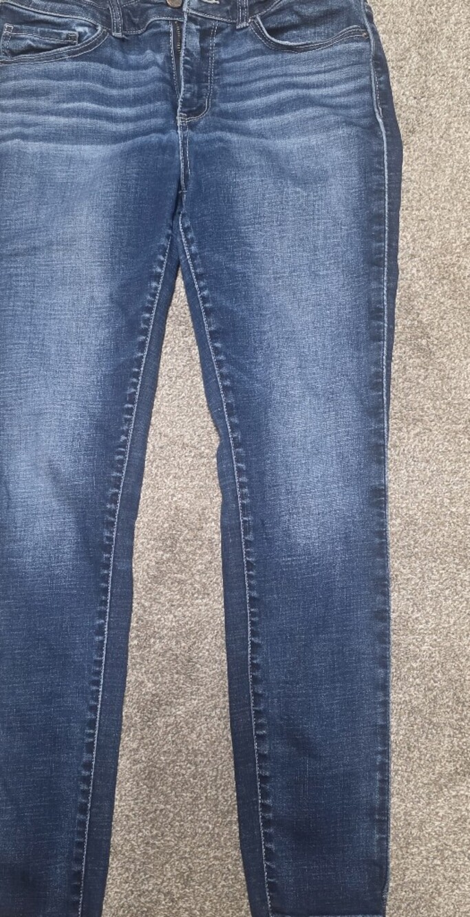 BKE Dark Blue Denim Jeans with Copper Button